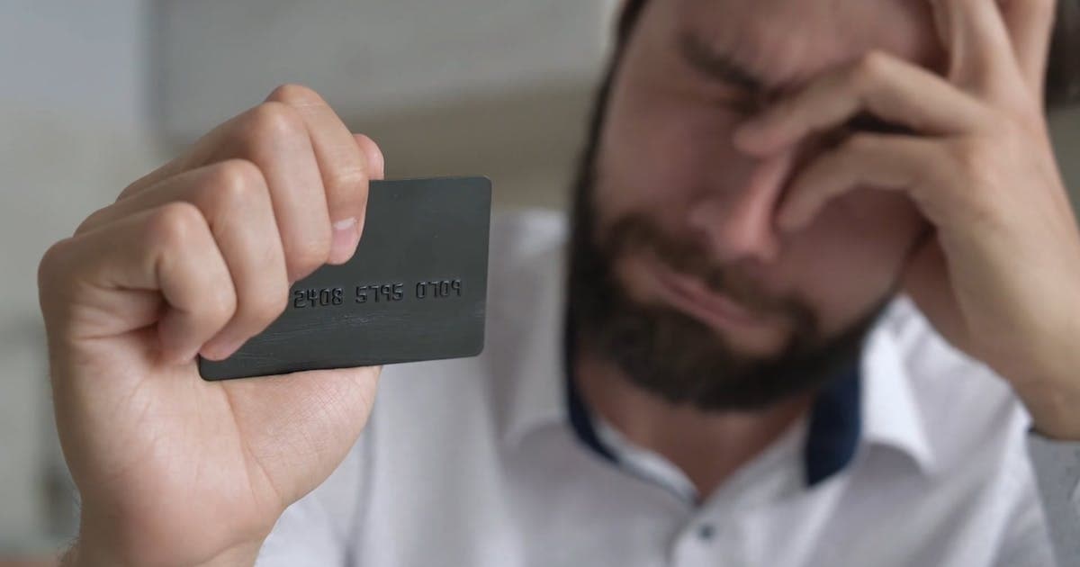 Customers celebrating an improved credit score